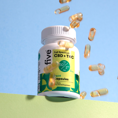 Hemp Liquid Gel Capsules