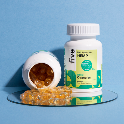 Hemp Liquid Gel Capsules